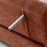 Calix 3 Seater Sofa Bed Mocha from Roseland Furniture