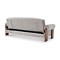 Calix 3 Seater Sofa Bed Natural from Roseland Furniture