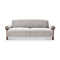 Calix 3 Seater Sofa Bed Natural from Roseland Furniture