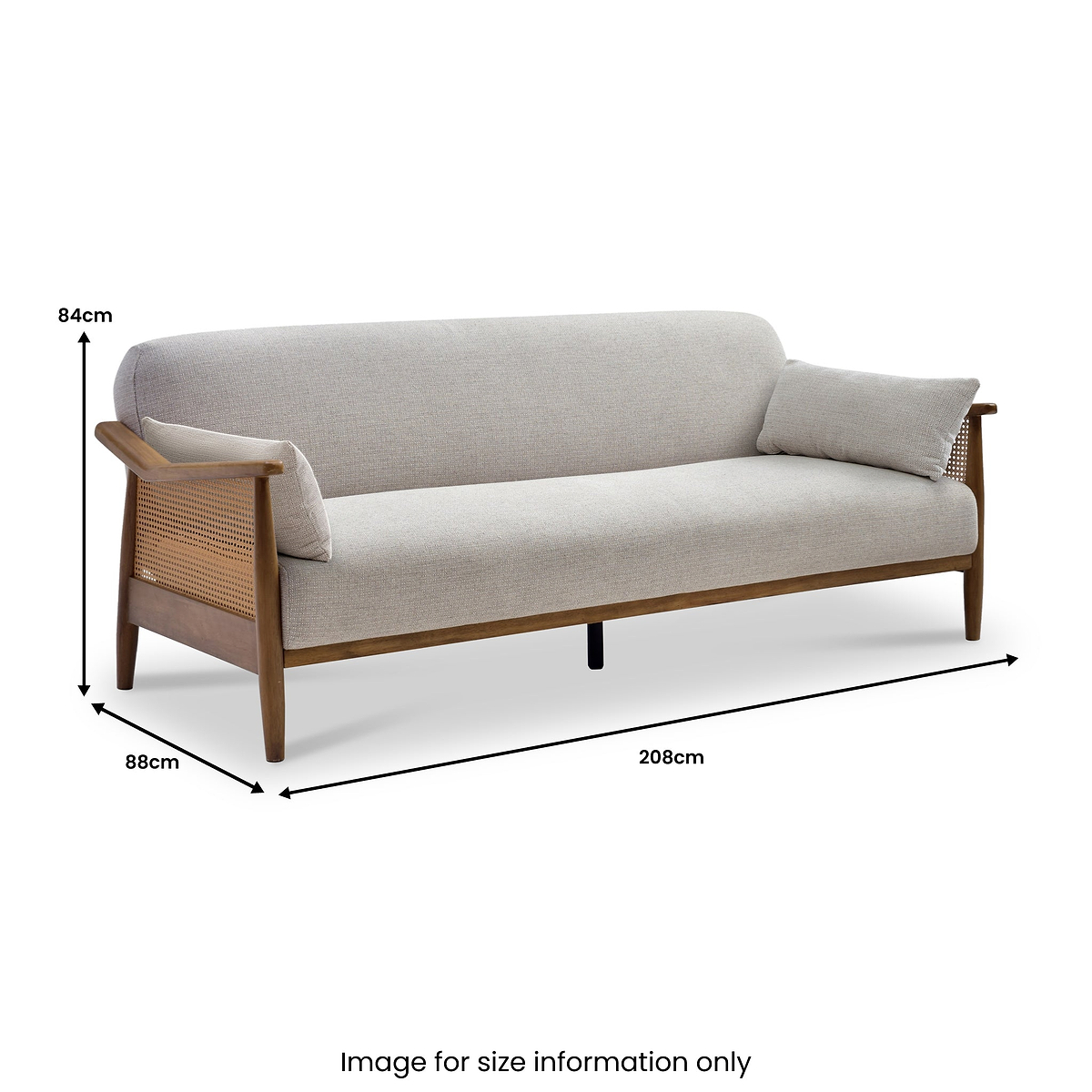 Evra 3 Seater Sofa Bed from Roseland Furniture
