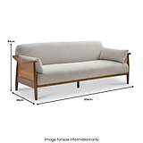 Evra 3 Seater Sofa Bed from Roseland Furniture