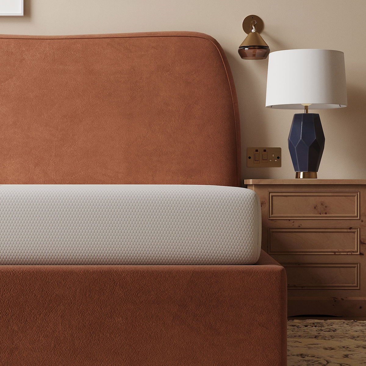 Ashbourne Memory 2000 Mattress Double from Roseland Furniture