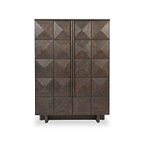 Roka Geometric 2-Door-Cabinet from Roseland Furniture
