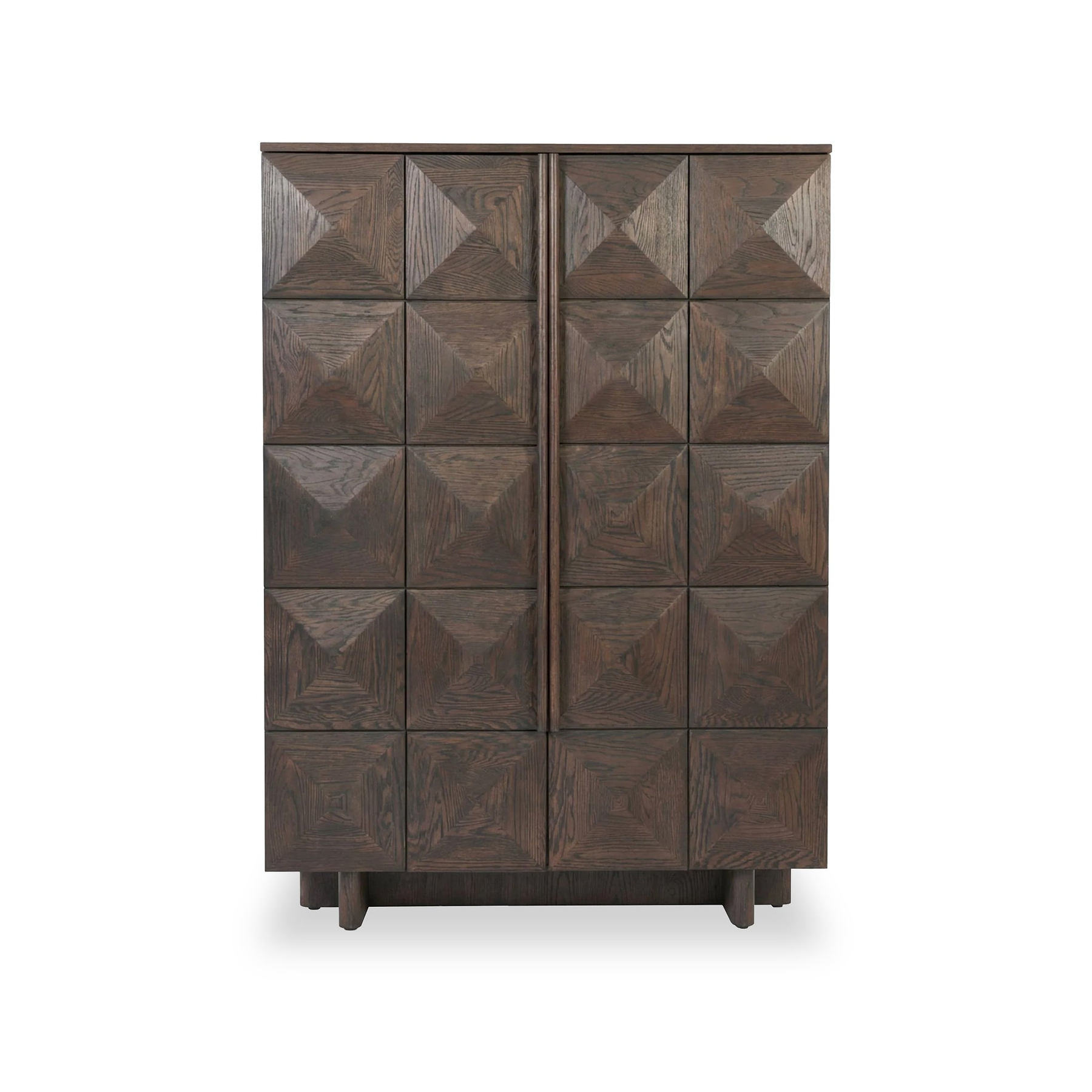 Roka Geometric 2-Door-Cabinet from Roseland Furniture