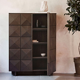 Roka Geometric 2-Door-Cabinet from Roseland Furniture