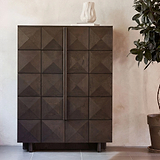 Roka Geometric 2-Door-Cabinet from Roseland Furniture