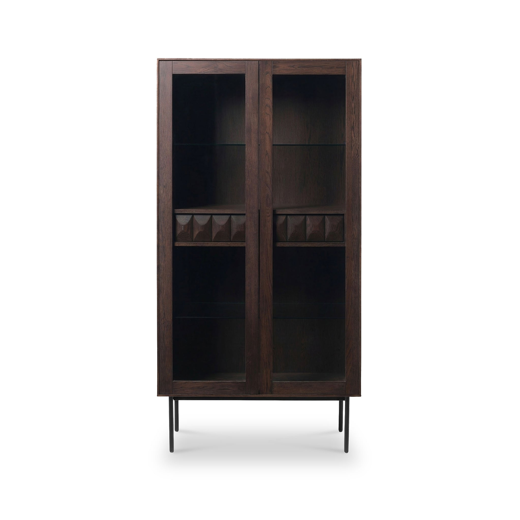 Roka Geometric Display Cabinet from Roseland Furniture
