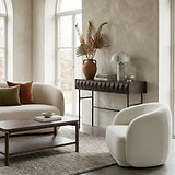 Roka Geometric Console Table from Roseland Furniture