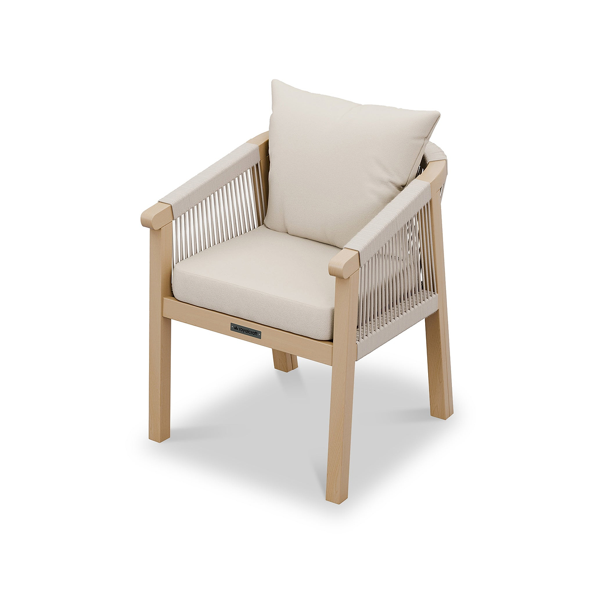 Roma FSC 6 Seater Round Sunray with Concrete Insert Dining Roma Dining Chair