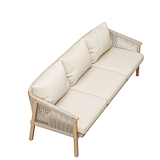 Roma FSC 5 Seater Triple Lounge Set with Rectangular Coffee Table