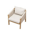 Roma FSC 5 Seater Triple Lounge Set with Rectangular Coffee Table