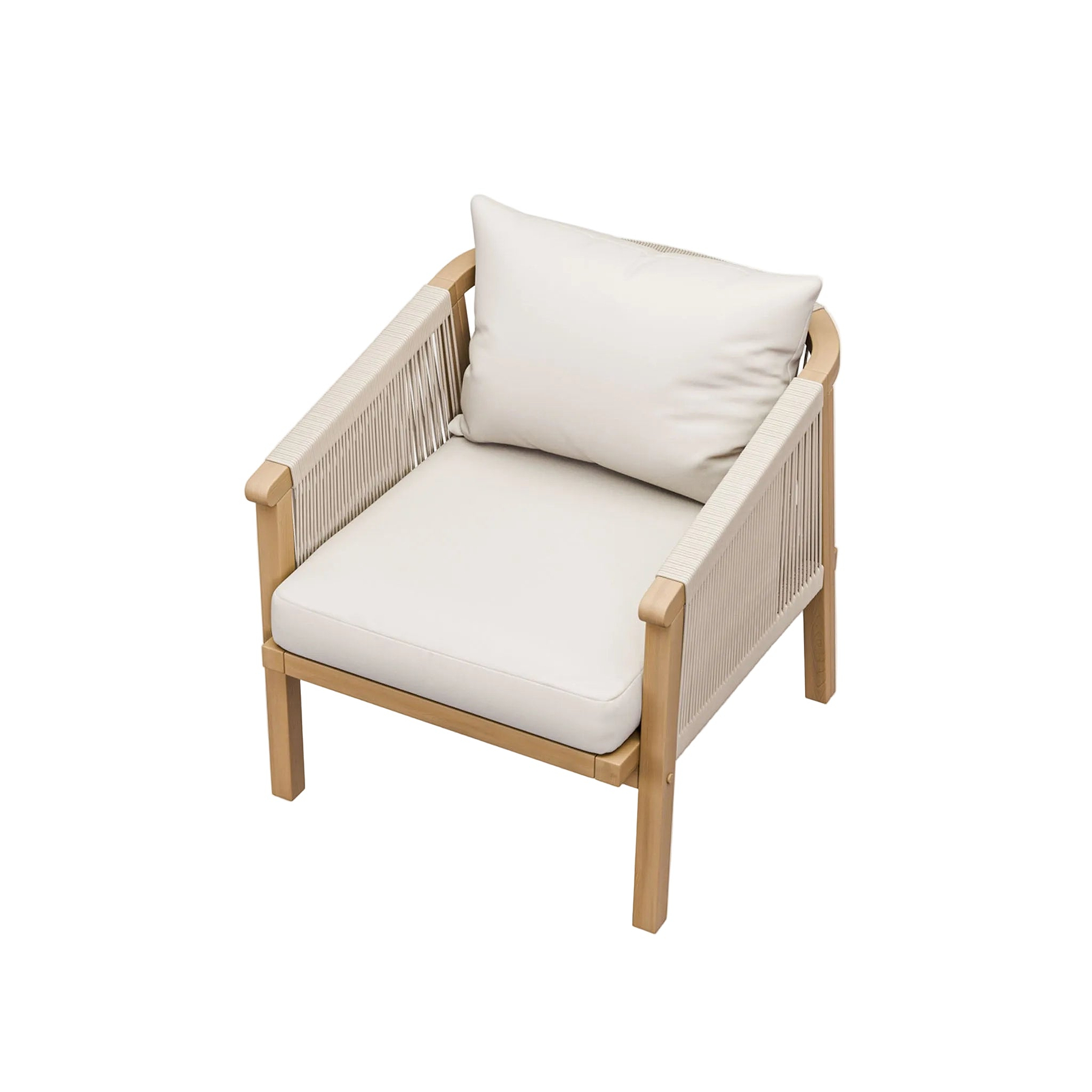 Roma FSC 5 Seater Triple Lounge Set with Rectangular Coffee Table