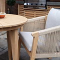 FSC 1 Roma 80cm Bistro Table 2 Roma Dining Chairs Close1 from Roseland Furniture