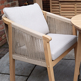 FSC 1 Roma 80cm Bistro Table 2 Roma Dining Chairs Close1 from Roseland Furniture