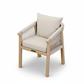 Roma FSC Sunray Bistro Set 80cm Table with 2 Roma Dining Chairs