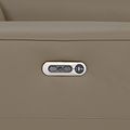 Radford Leather Power Reclining Corner Chaise Sofa close up of control device