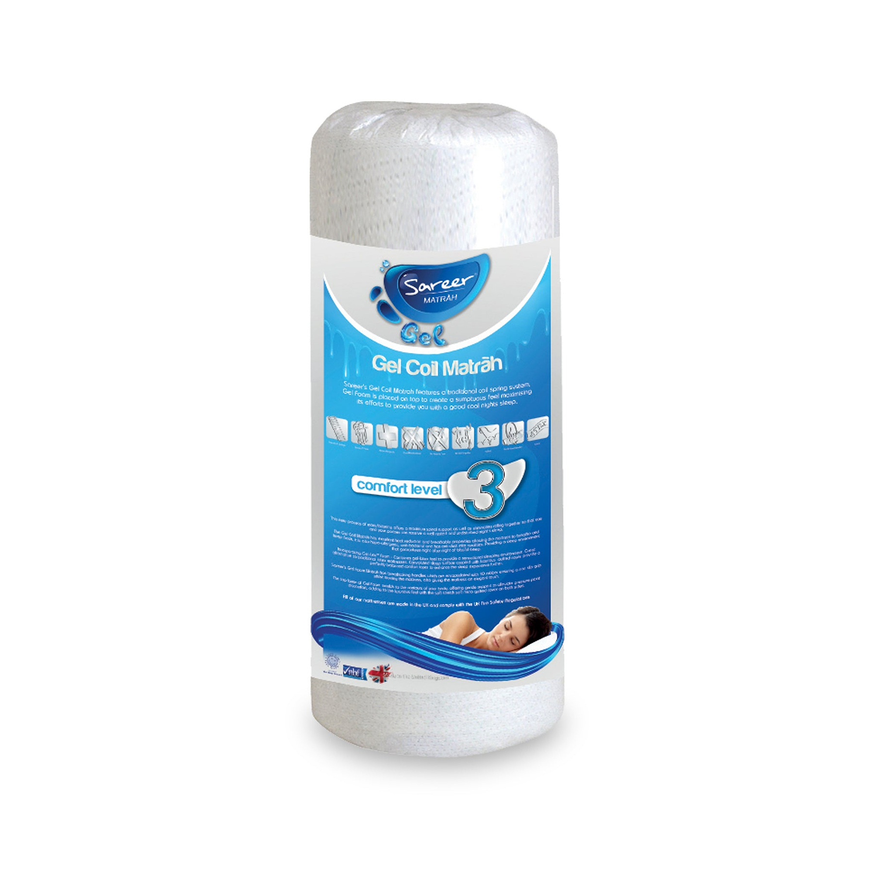 Matrah Gel Sprung Mattress