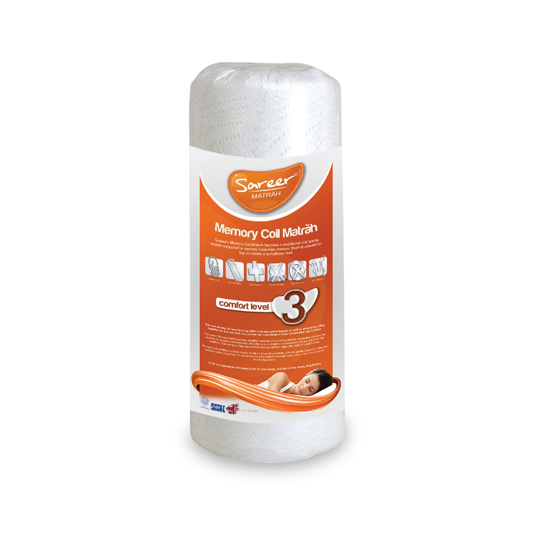 Matrah Memory Sprung Mattress