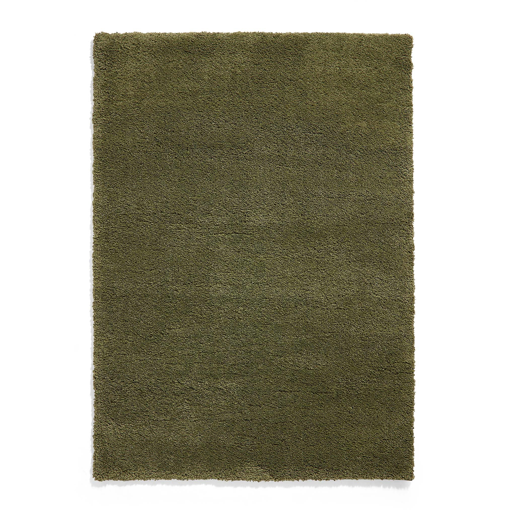 Roswell Olive Stain Resistant Shaggy Rug for living room