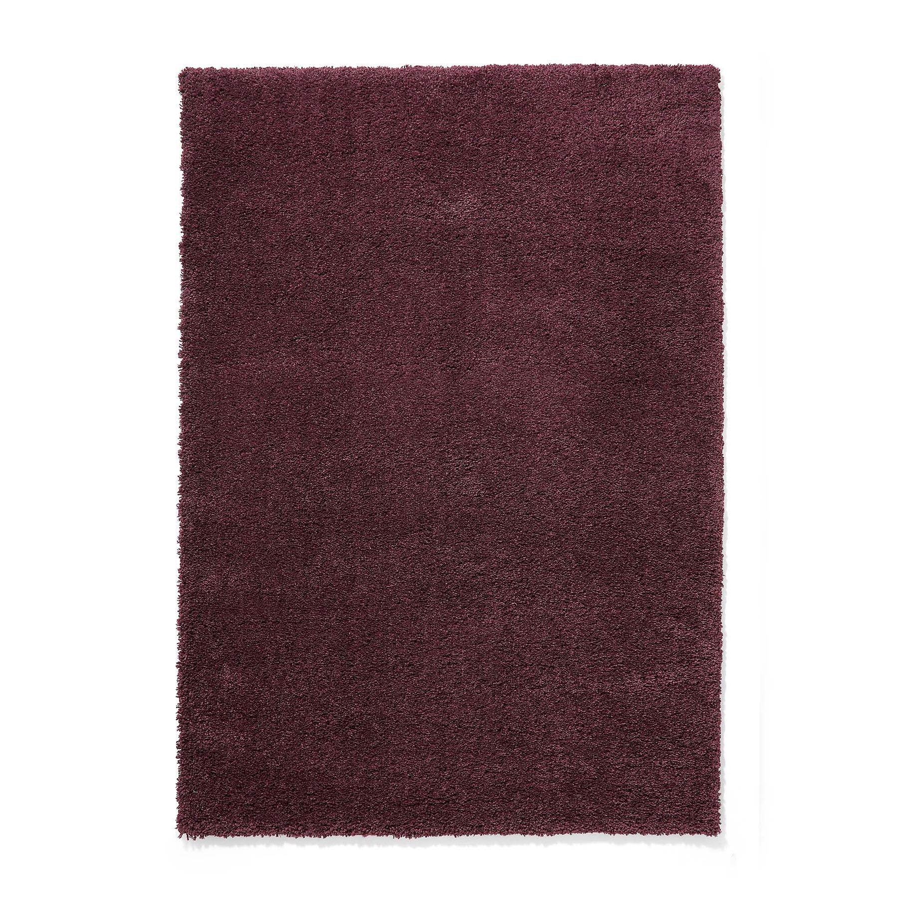 Roswell Purple Stain Resistant Shaggy Rug for living room
