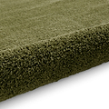 Roswell Olive Stain Resistant Shaggy Rug for living room
