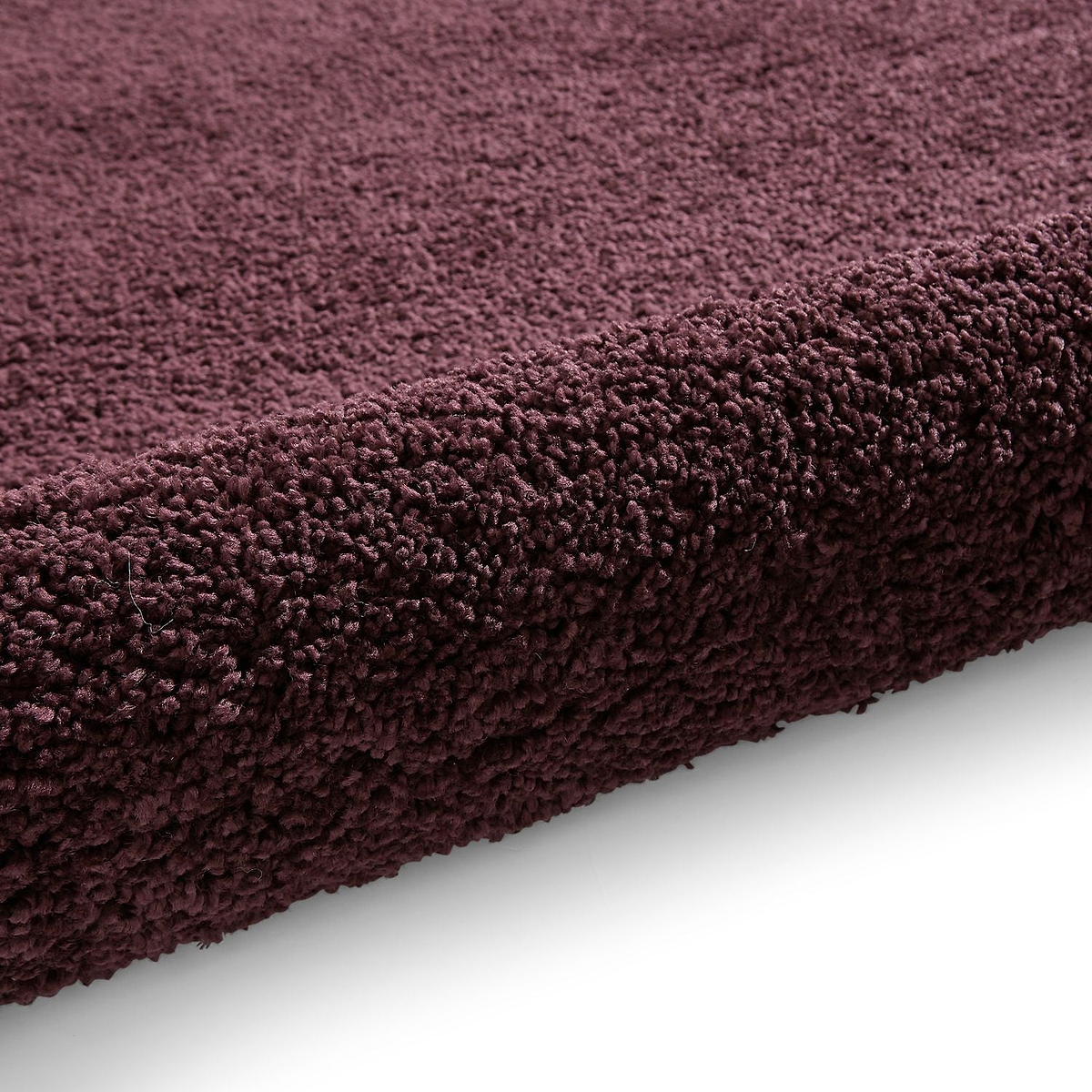 Roswell Purple Stain Resistant Shaggy Rug for living room
