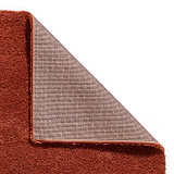 Roswell Terracotta Stain Resistant Shaggy Rug for living room