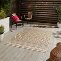 Beige Loxley Multicolour Indoor/Outdoor Rug from Roseland Furniture
