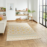 Beige Loxley Multicolour Indoor/Outdoor Rug from Roseland Furniture