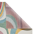 Red Cavill Abstract Indoor/Outdoor Rug from Roseland Furniture