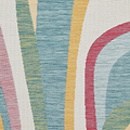 Red Cavill Abstract Indoor/Outdoor Rug from Roseland Furniture