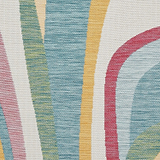 Red Cavill Abstract Indoor/Outdoor Rug from Roseland Furniture