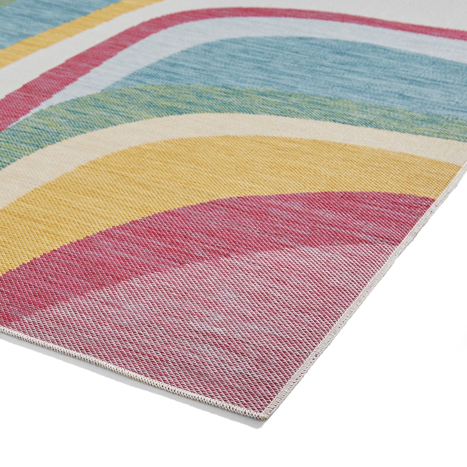 Red Cavill Abstract Indoor/Outdoor Rug from Roseland Furniture