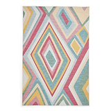 Red Eldon Diamond Indoor/Outdoor Rug from Roseland Furniture