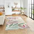 Red Briarwood Foliage Indoor/Outdoor Rug from Roseland Furniture
