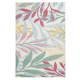 Red Briarwood Foliage Indoor/Outdoor Rug from Roseland Furniture