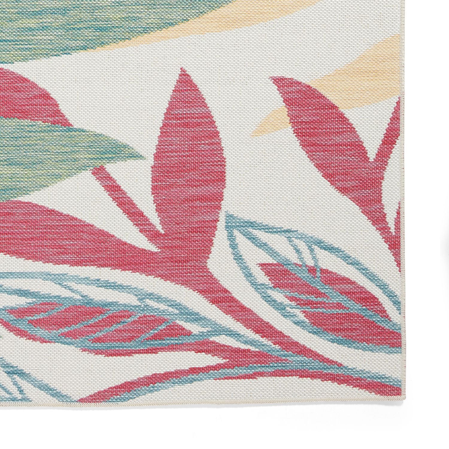 Red Briarwood Foliage Indoor/Outdoor Rug from Roseland Furniture