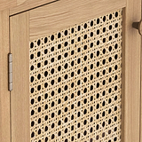 Albany Oak Rattan Large Sideboard from Roseland Furniture
