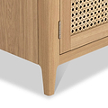 Albany Oak Rattan Large Sideboard from Roseland Furniture
