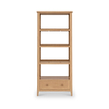 Albany Oak Rattan Ladder Display Bookcase from Roseland Furniture