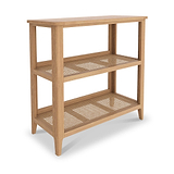 Albany Oak Rattan Small Bookshelf from Roseland Furniture