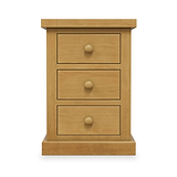 Chiswick Pine 3 Drawer Bedside from Roseland Furniture