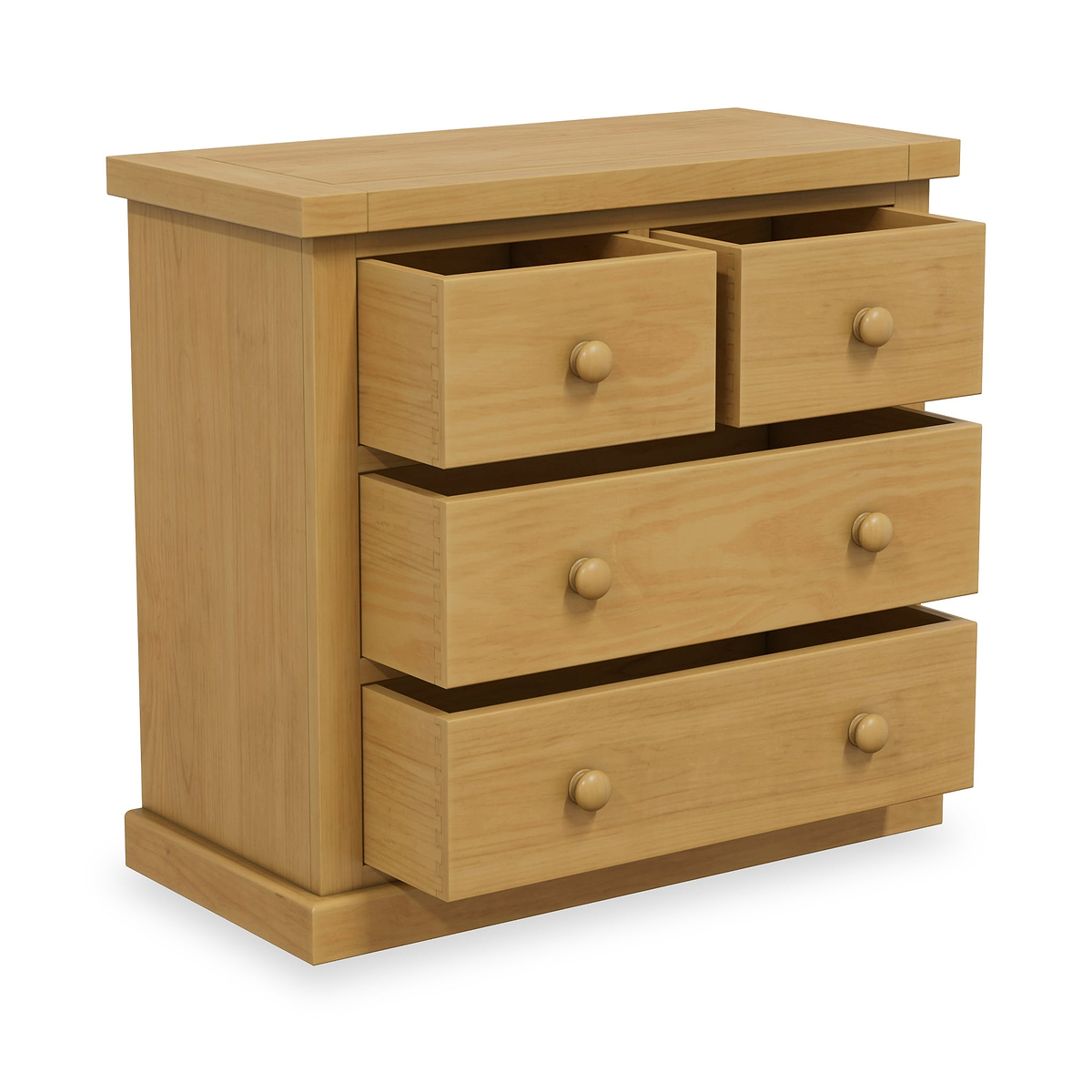 Chiswick Pine 2 Over 2 Drawer Chest from Roseland Furniture
