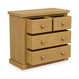 Chiswick Pine 2 Over 2 Drawer Chest from Roseland Furniture