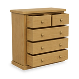 Chiswick Pine 2 Over 3 Drawer Chest from Roseland Furniture