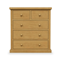 Chiswick Pine 2 Over 3 Drawer Chest from Roseland Furniture