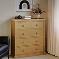Chiswick Pine 2 Over 3 Drawer Chest from Roseland Furniture