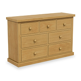 Chiswick Pine 3 Over 4 Drawer Chest from Roseland Furniture