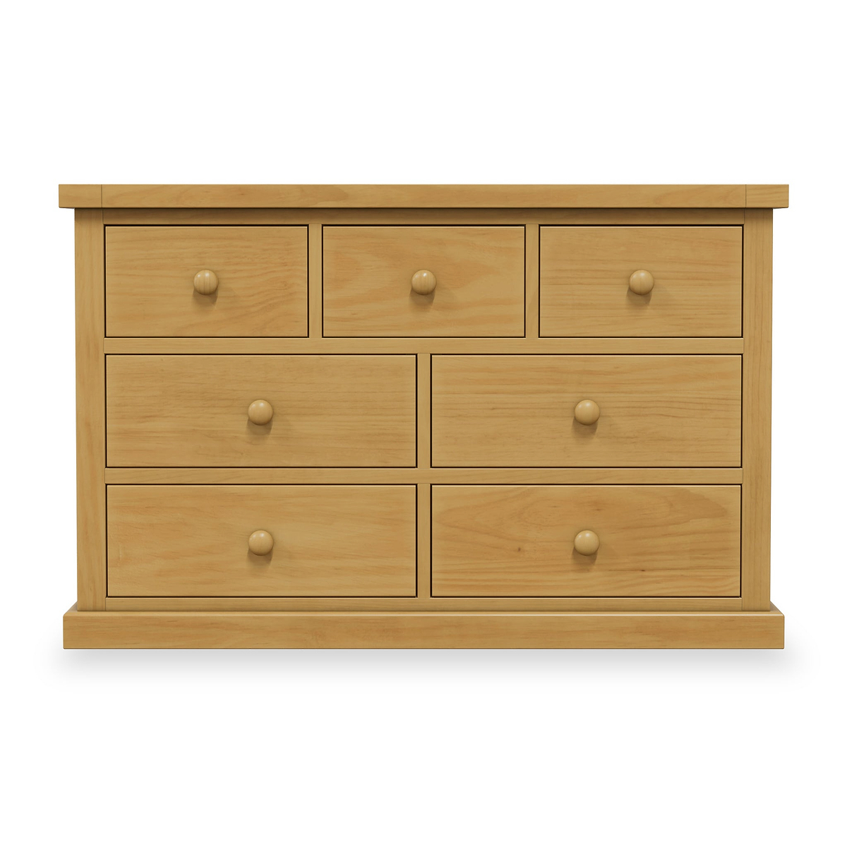 Chiswick Pine 3 Over 4 Drawer Chest from Roseland Furniture