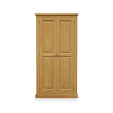 Chiswick Pine Full Hanging Wardrobe from Roseland Furniture